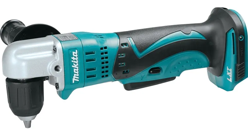 Makita XAD02Z Angle Drill, Tool Only, 18 V, 3/8 in Chuck, Keyless Chuck :EA: QUANTITY: 1