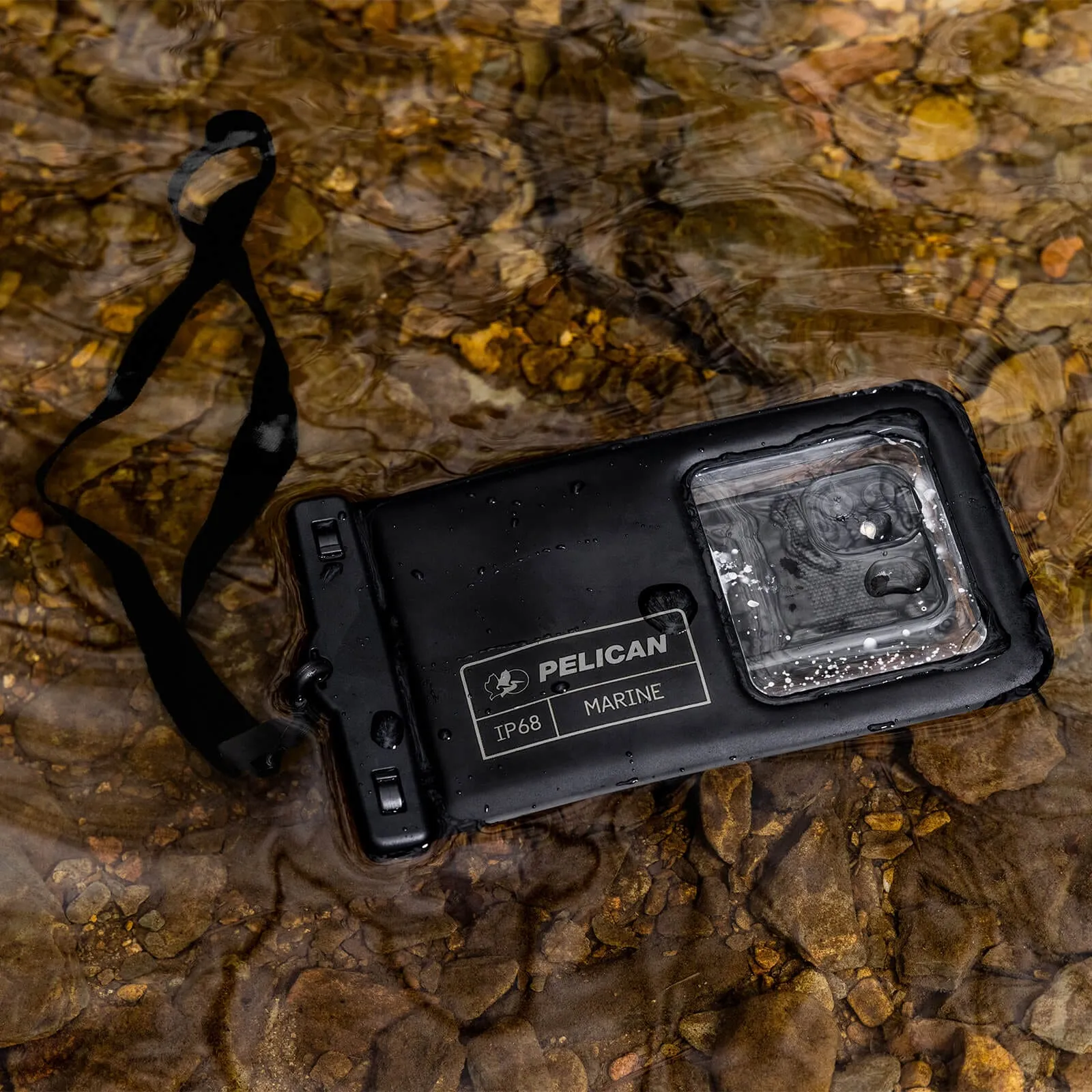 Marine Waterproof Floating Pouch - Stealth Black