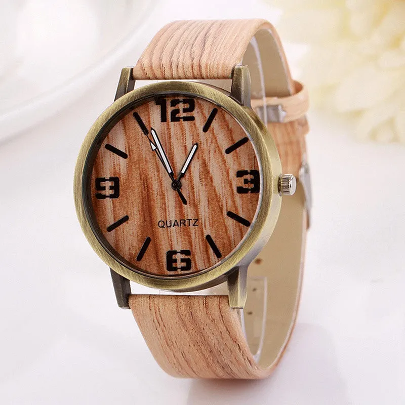 Men Wood Watch Analog Quartz Mens Wooden Watches Hours Man Dress Wach Sports Out Door Wristwatch Reloj Inteligente