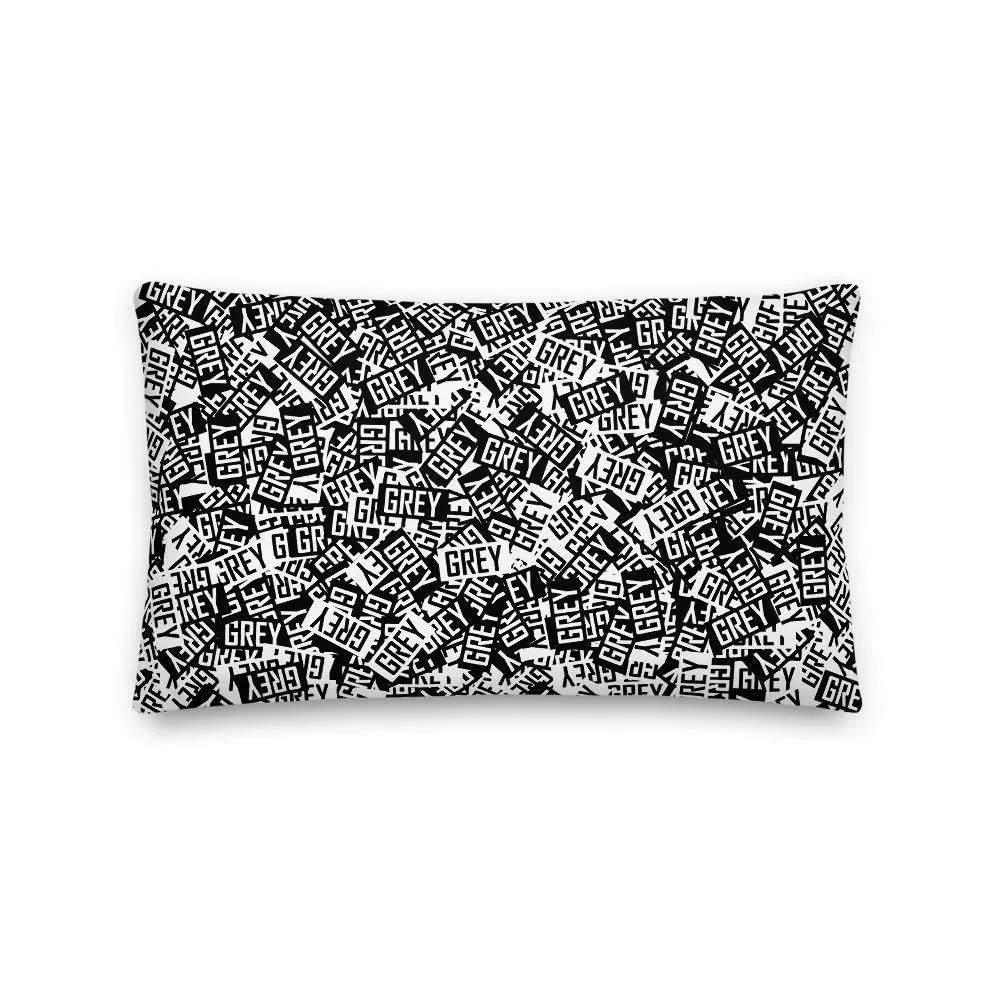 Messy Logo Premium Pillow