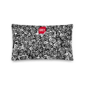 Messy Logo Premium Pillow