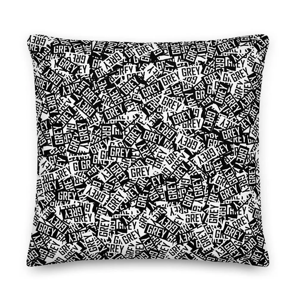 Messy Logo Premium Pillow