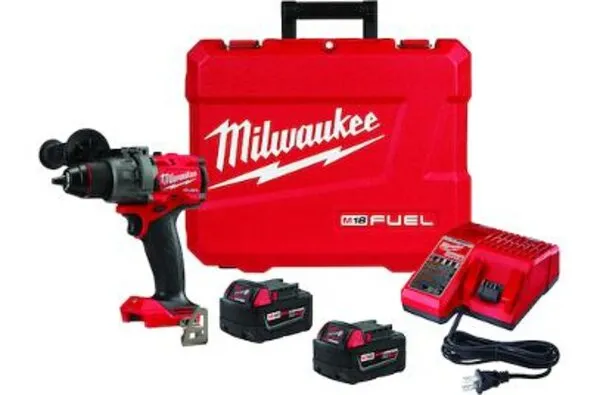 Milwaukee 2903-22 M18 FUEL™ Lithium-Ion 1/2" Cordless Drill/Driver Kit