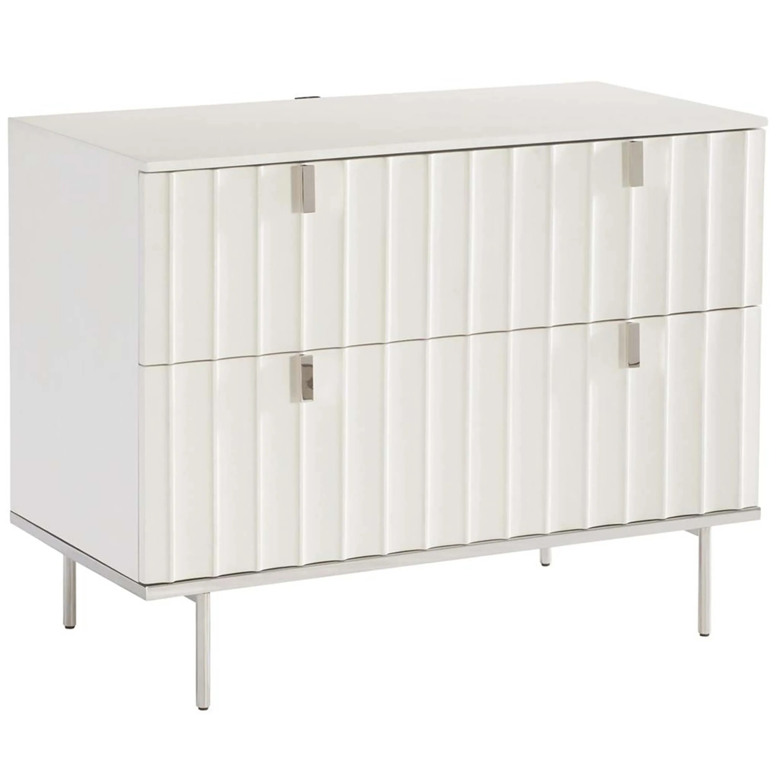 Modulum 2 Drawer Nightstand