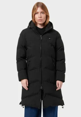 Mont Gerrard beheizte Jacke lang schwarz