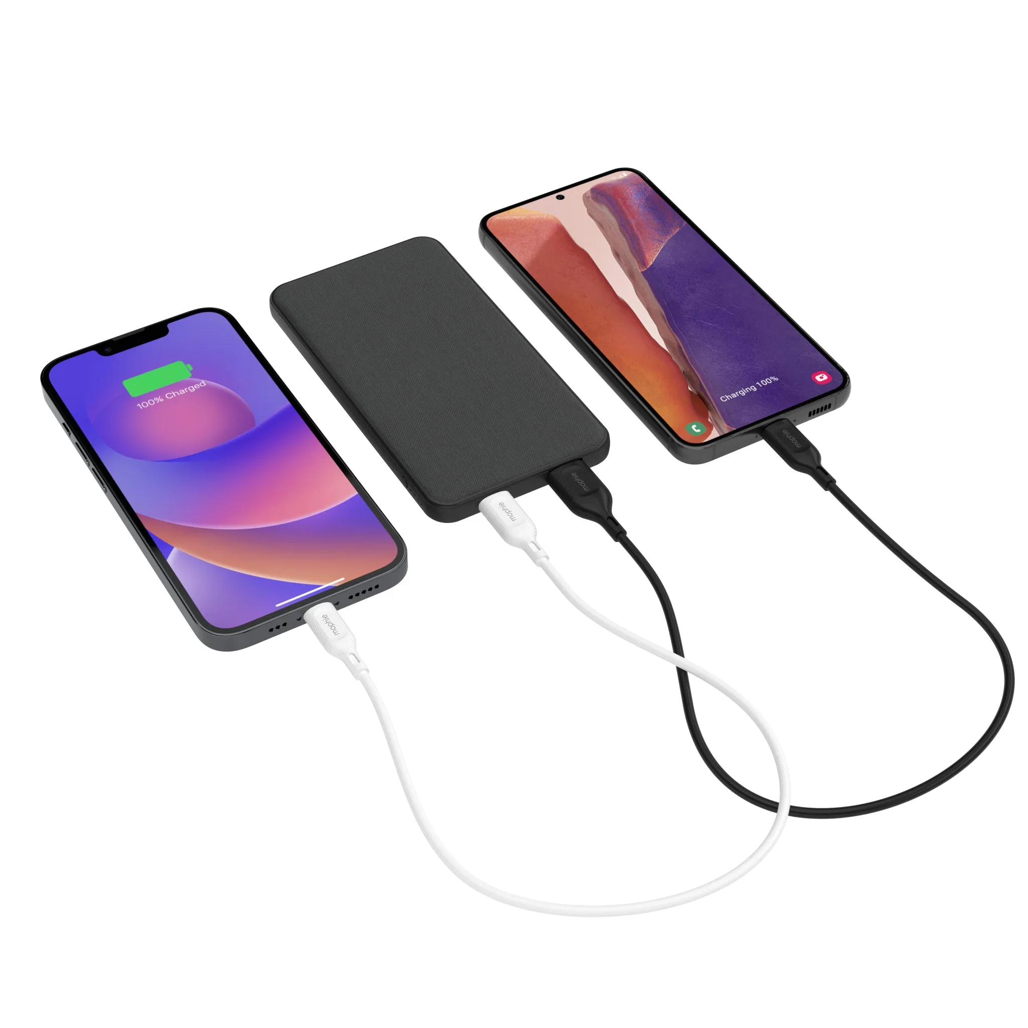 Mophie Essentials - Power Bank - 5000 Mah - 2 Output Connectors (Usb, 24 Pin Usb-C)