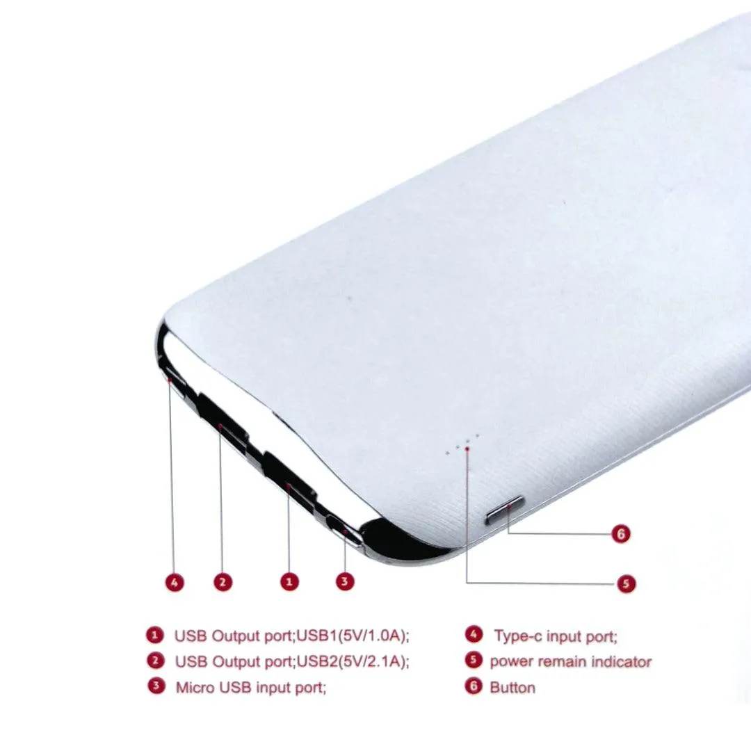 Mr Backup Portable Power Bank 12000mAh