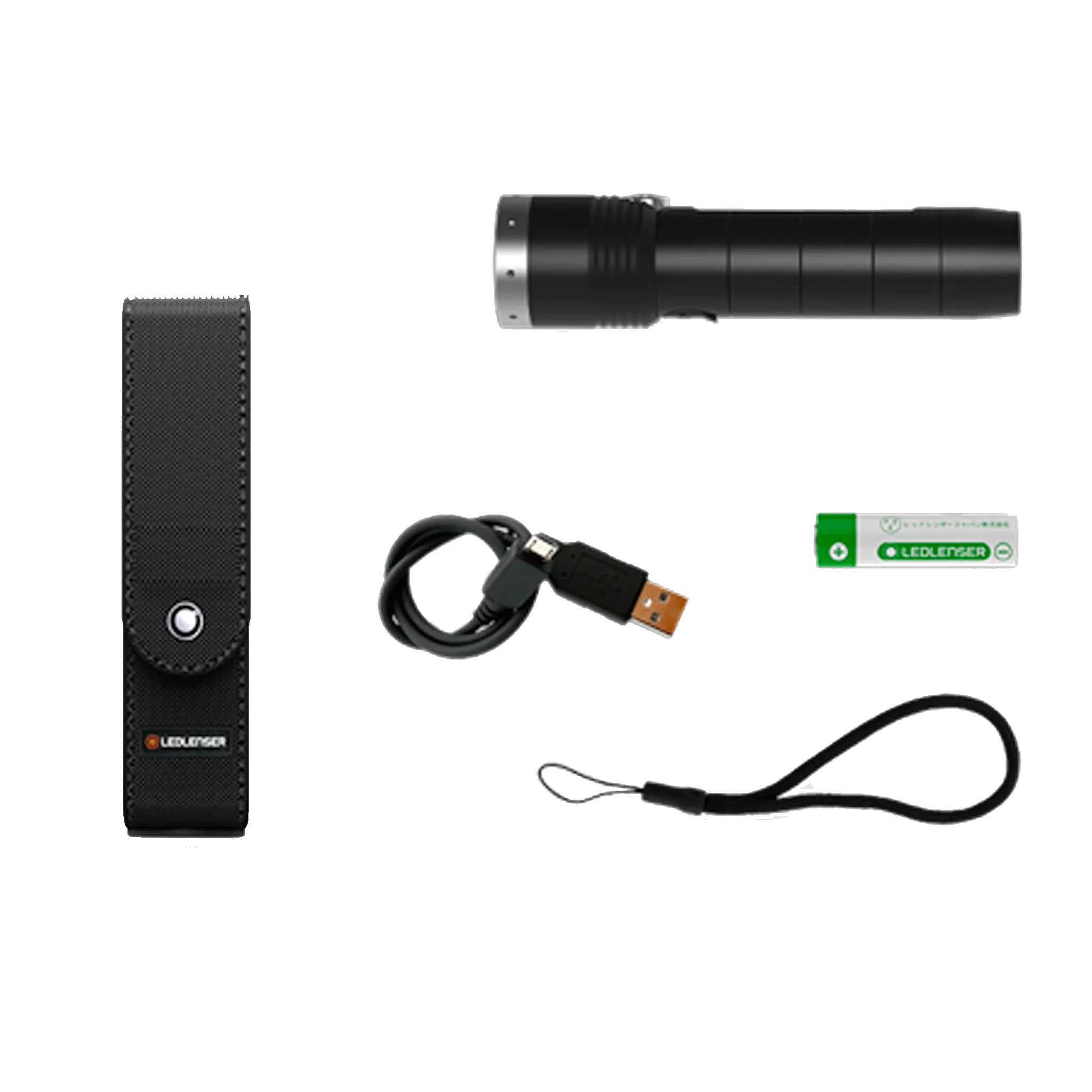 MT10 Rechargeable Torch and FLEX3 Power Bank Charger Bundle