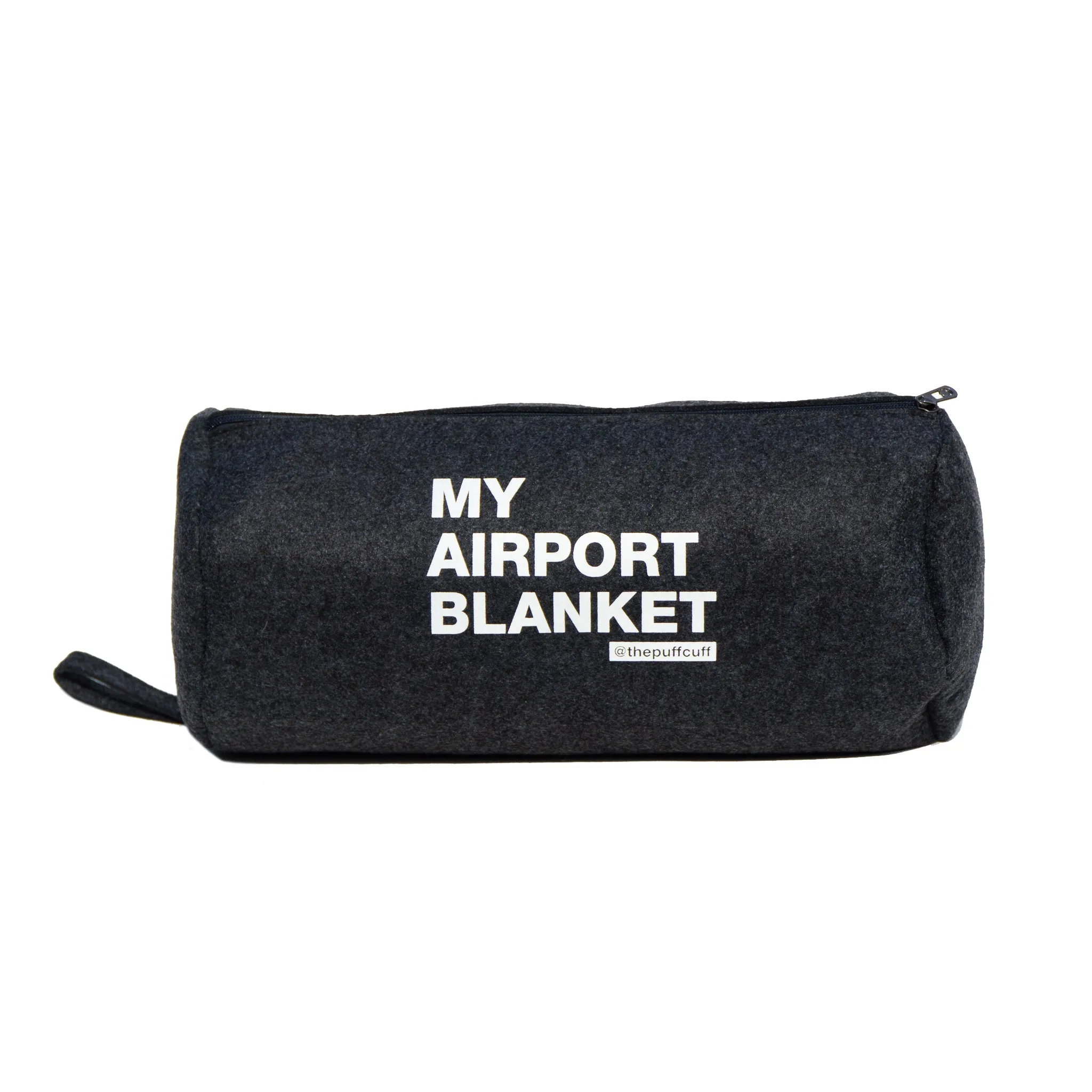 MY AIRPORT BLANKET with Travel Case by PuffCuff