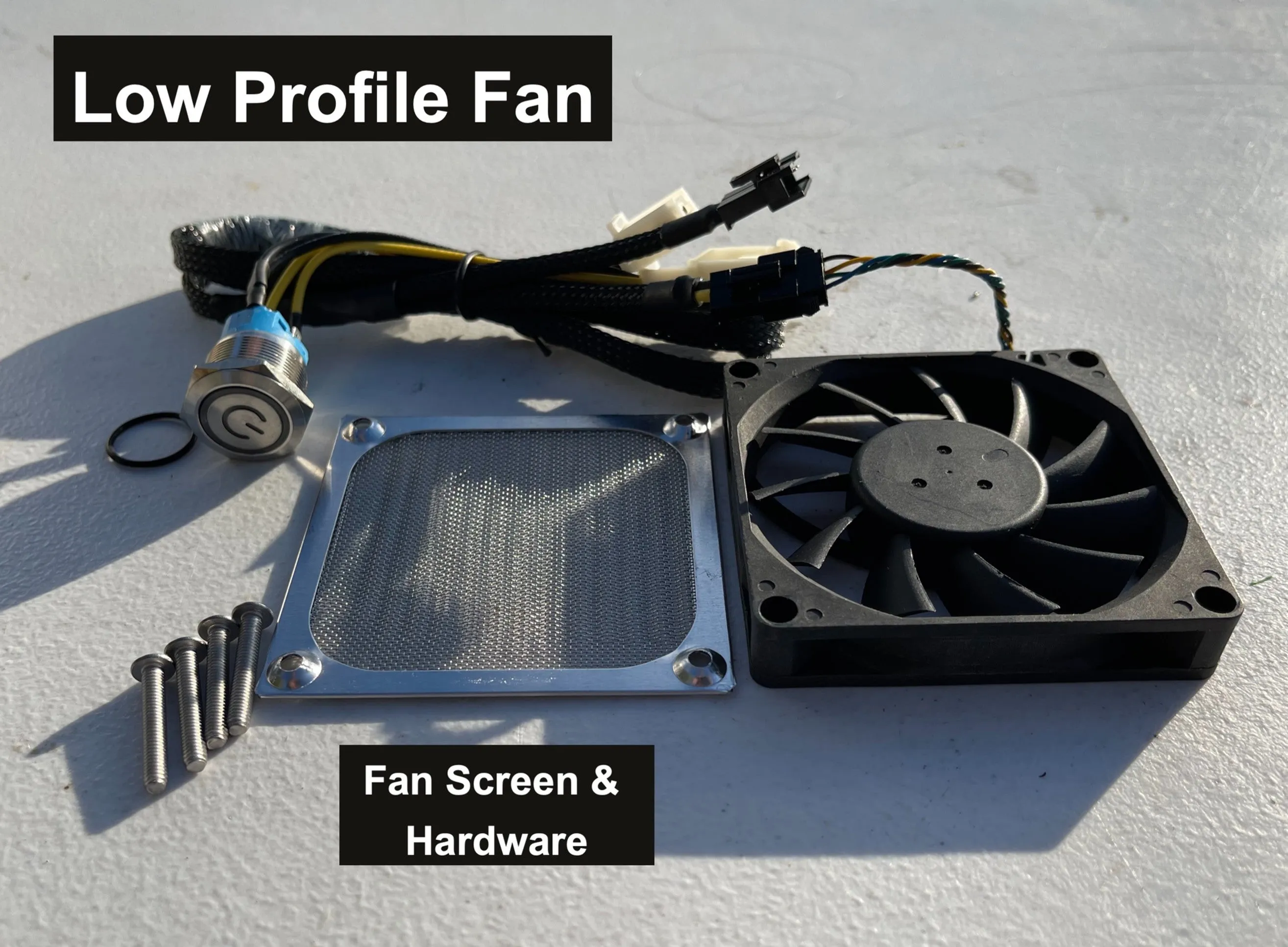 MY1020  Ultimate Heat Sink Cooling Fans: 12V Accessory