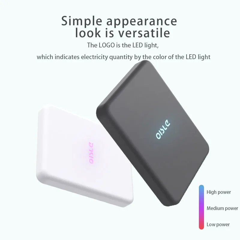 OISLE Wireless Powerbank Magnetic Portable External Pack Battery Charger For Iphone13/12 Mini/Pro Max Apple Magsafe Power Bank