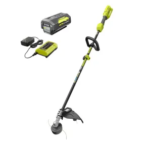 Open Box -  Ryobi RY40250 40-Volt Lithium-Ion Cordless Attachment Capable String Trimmer