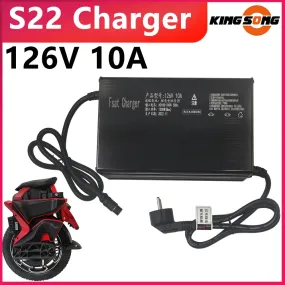 Original KingSong S22 126V 10AH Charger KS S22 126V Fast Charger KS S22 Accesorios KingSong