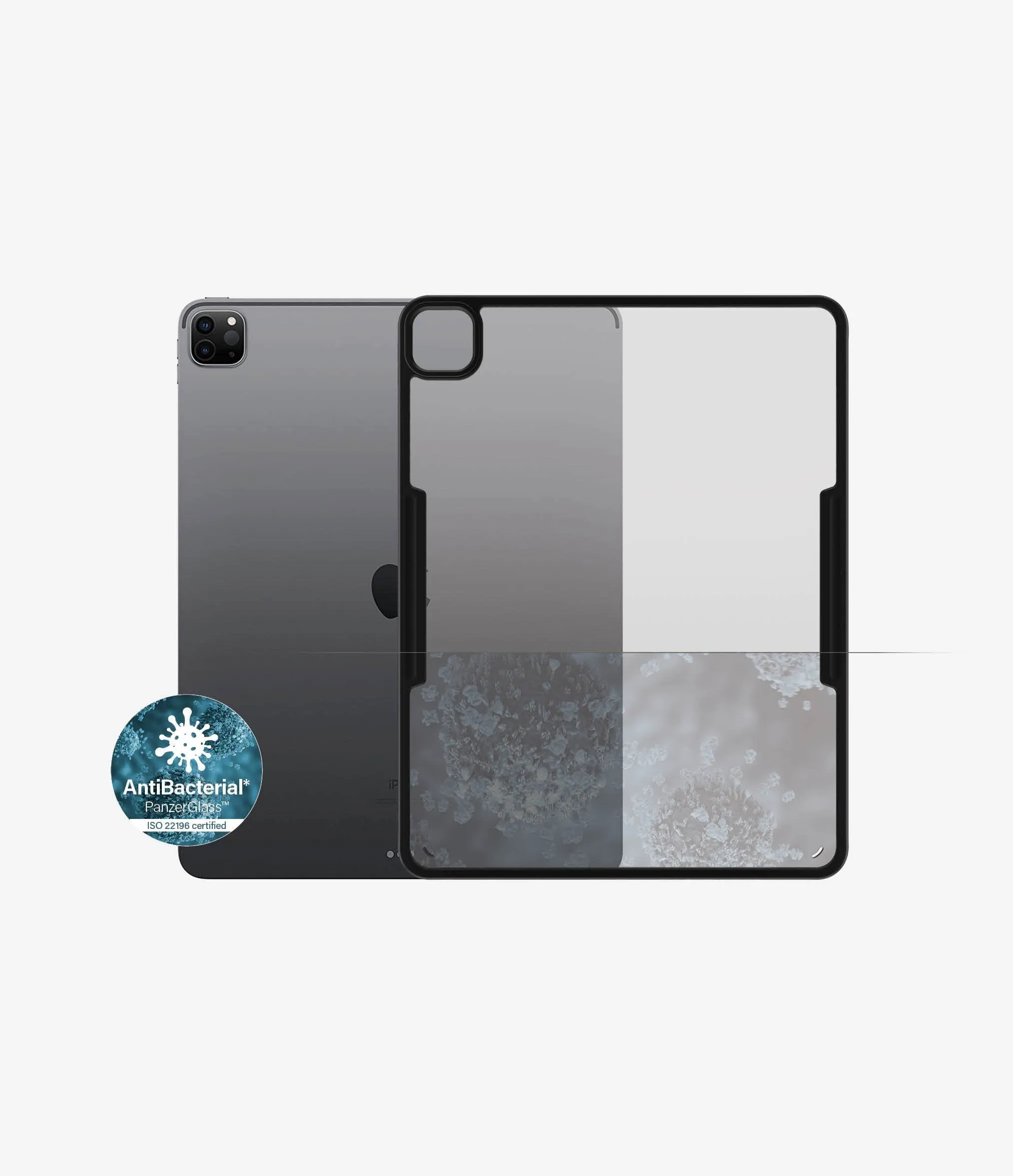 PanzerGlass Clear Case for iPad - Black