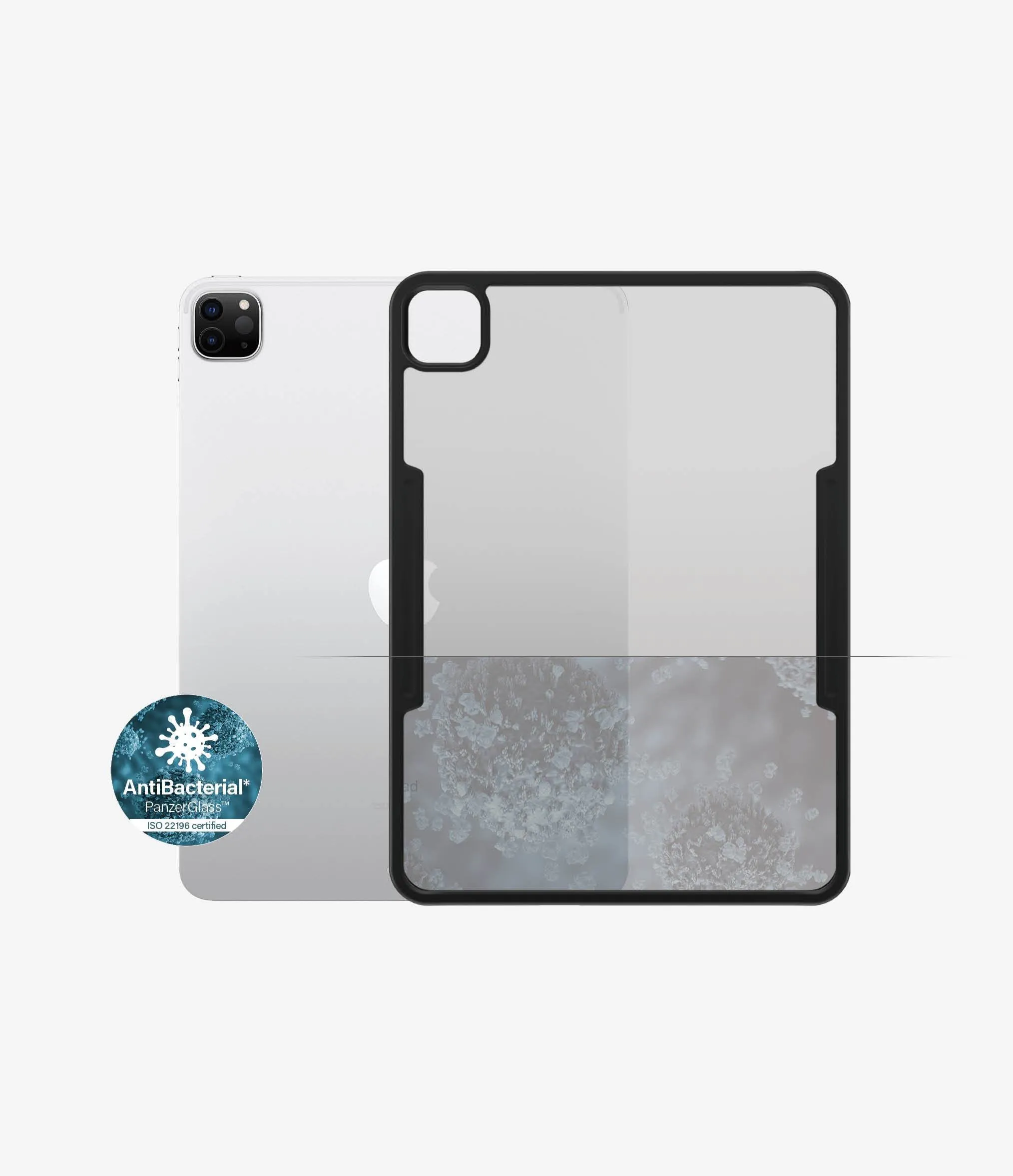 PanzerGlass Clear Case for iPad - Black