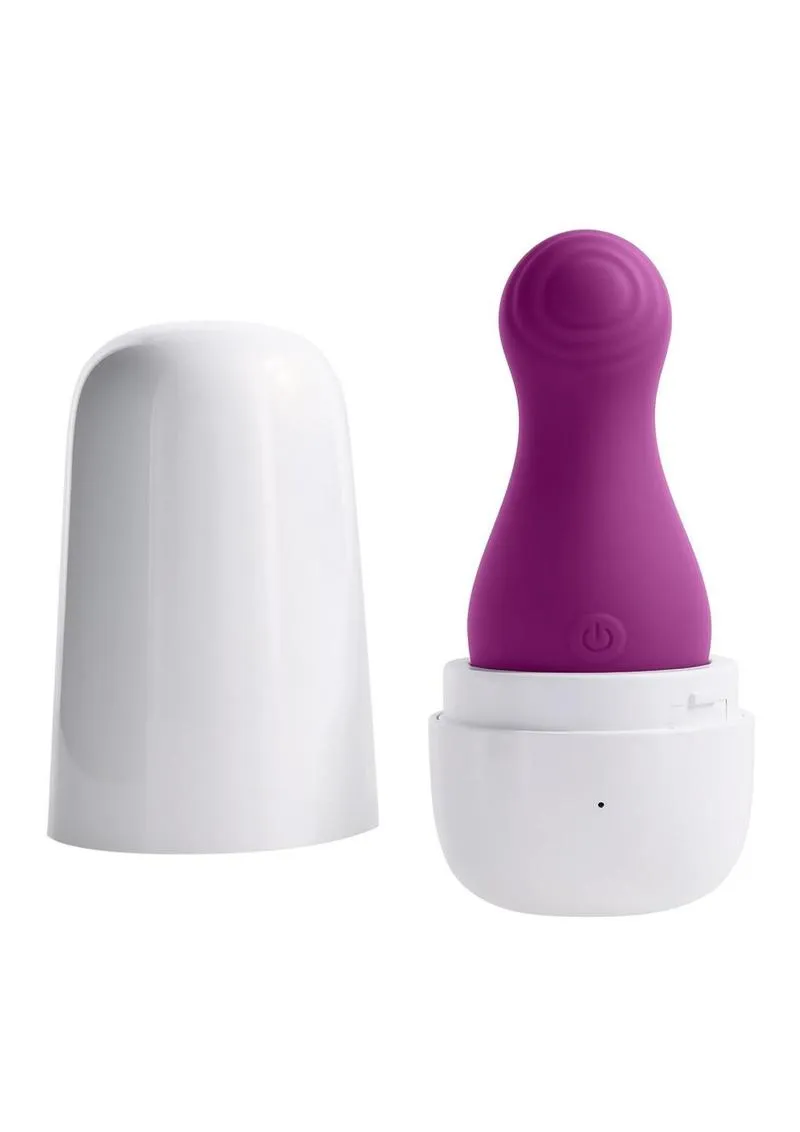 Playboy The Jet Set Tapping Rechargeable Silicone Clitoral Stimulator