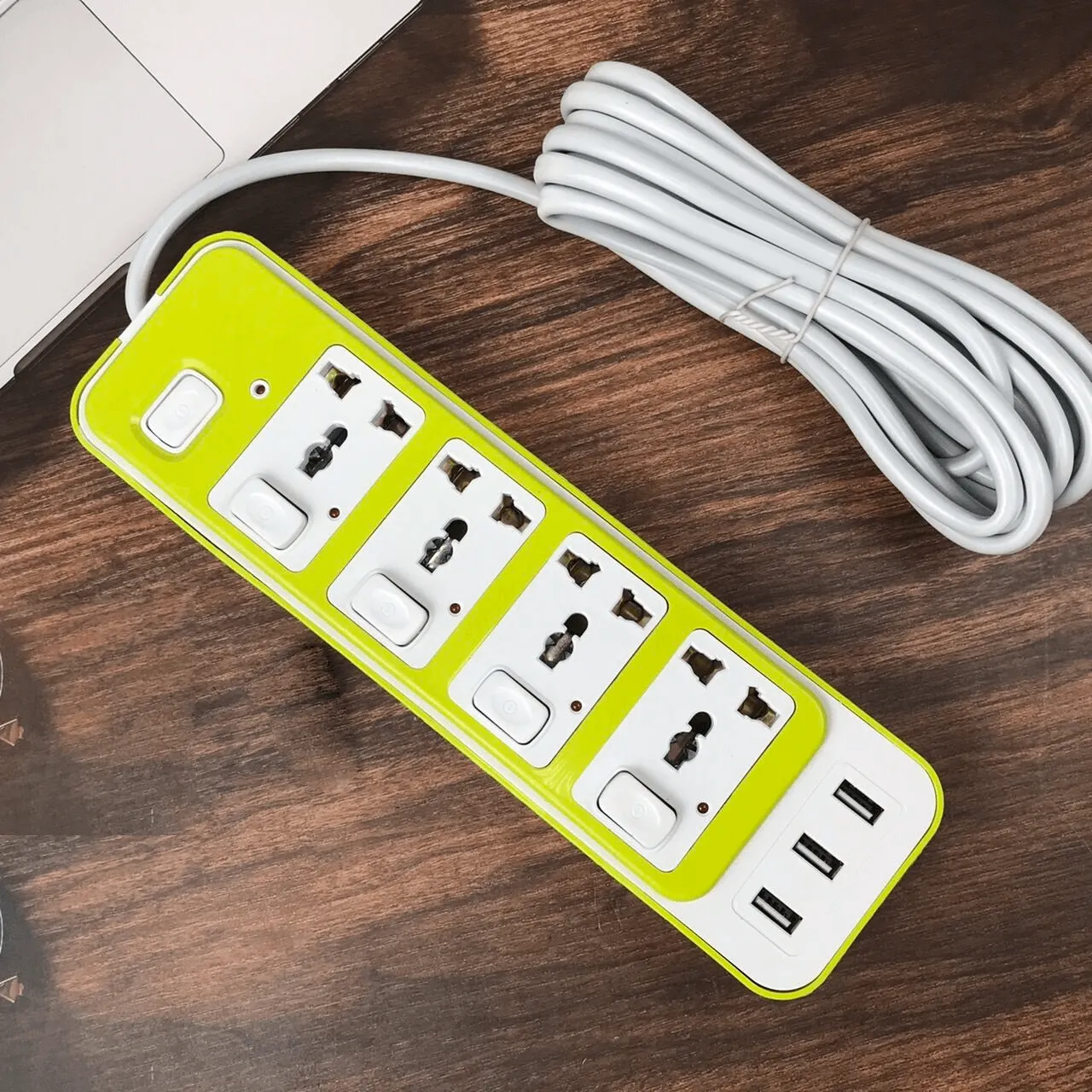 Power Extension With 3 USB Port