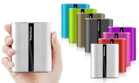 PowerMaster 12,000mAh LED Dual-USB Power Bank