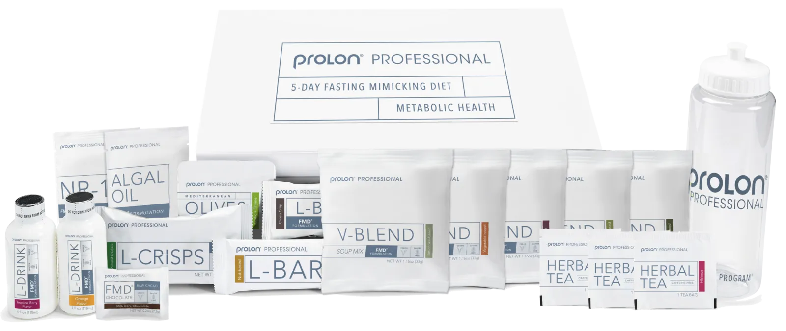 PROLON Professional 5-Day Fasting Mimicking Diet® (FMD®) Kit for Metabolic Health