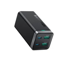 RAVPower PD Pioneer 65W 4-Port USB C GaN Technology High Speed Fast Desktop Charger | RP-PC136