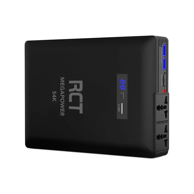 RCT MegaPower PB54AC 54Ah 160Wh Lithium Power Bank