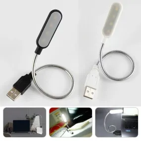 Rechargeable Mini USB LED Book Light - Perfect for Reading & Desk Use