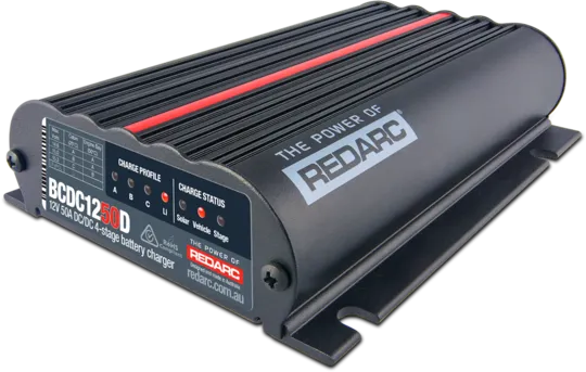 Redarc | BCDC1250D | Dual input 50amp Solar ready |  1250 DC Charger