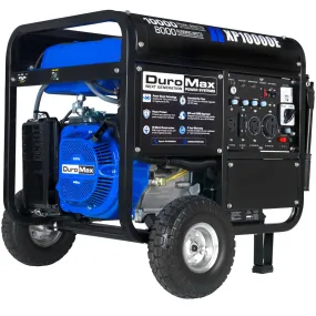 REFURB DuroMax XP10000E 10,000 Watt Gasoline Generator Blue / Black (Grade A)