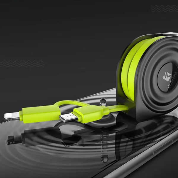 Retractable Pulley Phone Charger