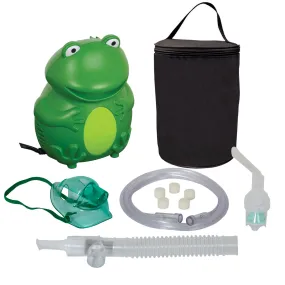 Roscoe Frog Nebulizer with Disposable Neb Kit, TruNeb Kit and Carrying Bag