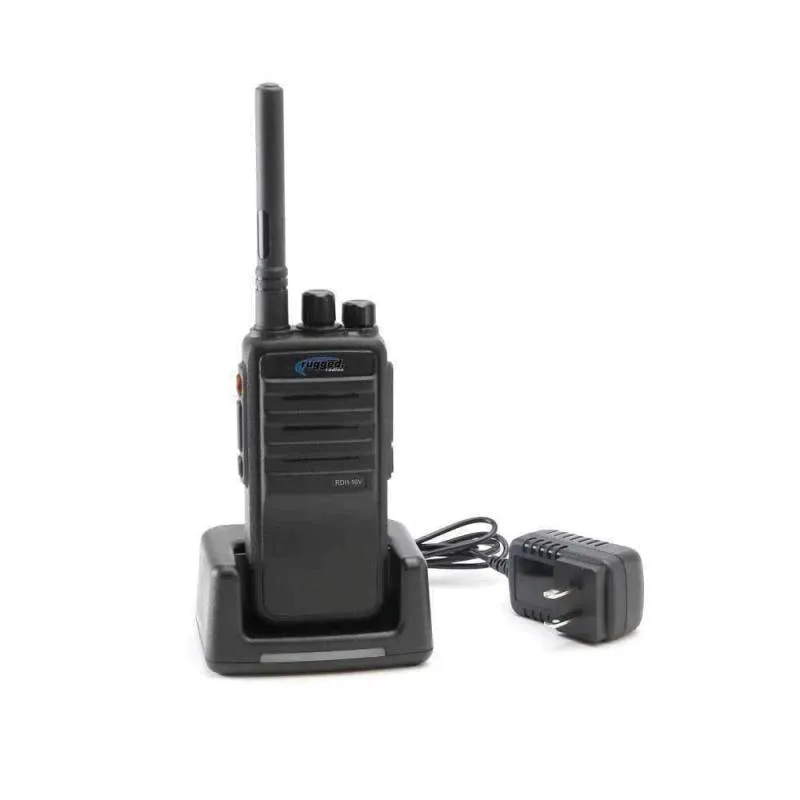 Rugged Radios RDH16 UHF Business Band Handheld Radio BUNDLE - 30 Handheld UHF Radios and 5 Bank Chargers