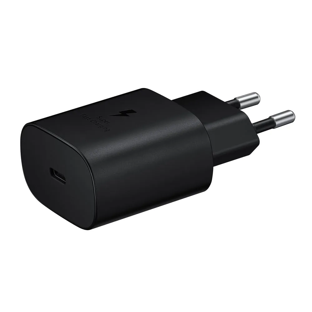 Samsung Compatible 25W Super Fast Charger Travel Adapter C to C Cable