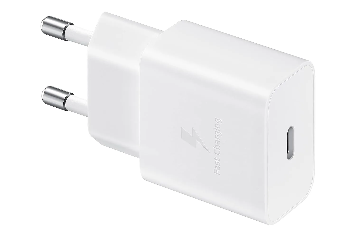 Samsung Original 15W Single Port, Type-C Charger (Cable not Included), White