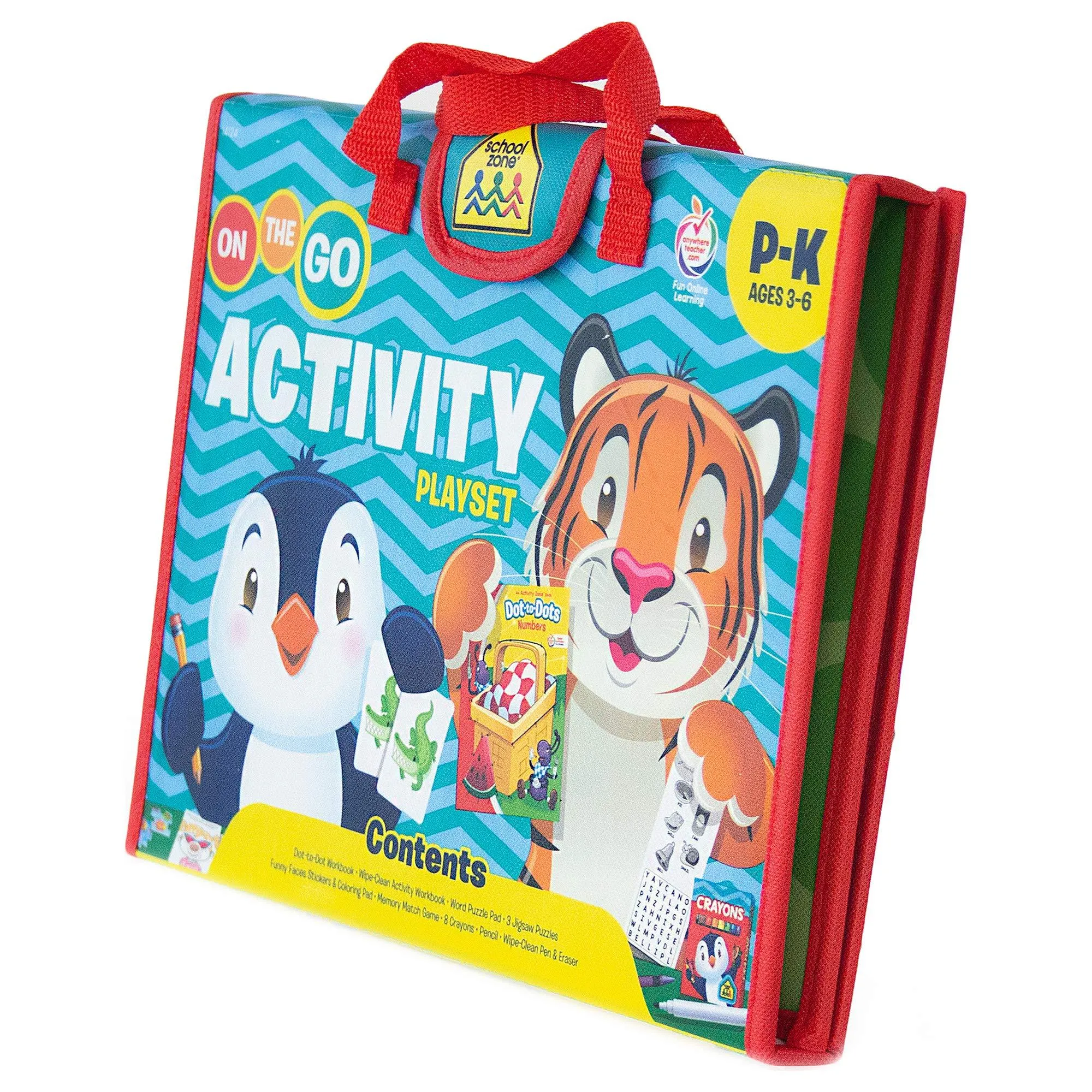 School Zone - On The Go Activity Playset