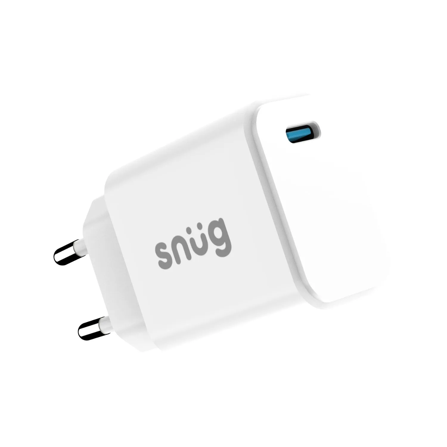 Snug 1 Port Mini PD Home Charger - 25W - White (SNPW-1PORT25-WH)