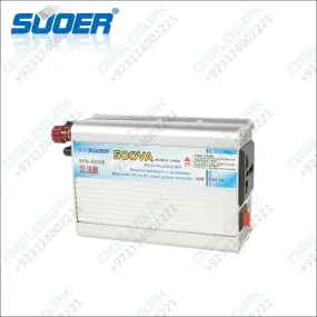 Solar Power Inverter Suoer 500 Watt 24v Original Sfa 500b