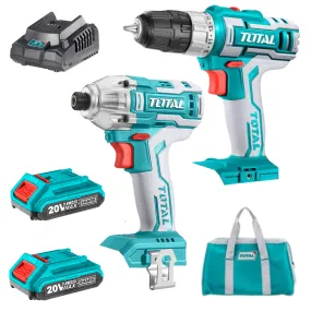 Special - Total Cordless Drill and Impact Driver Combo Kit