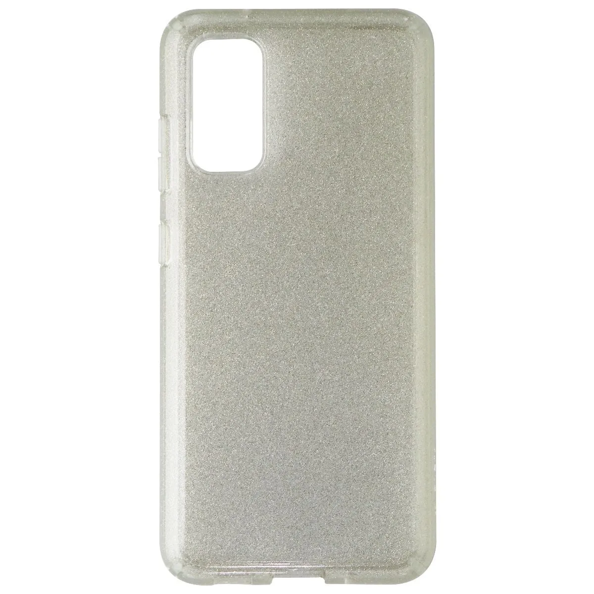 Speck Presidio Perfect-Clear Case for Samsung Galaxy S20 - Clear/Gold Glitter