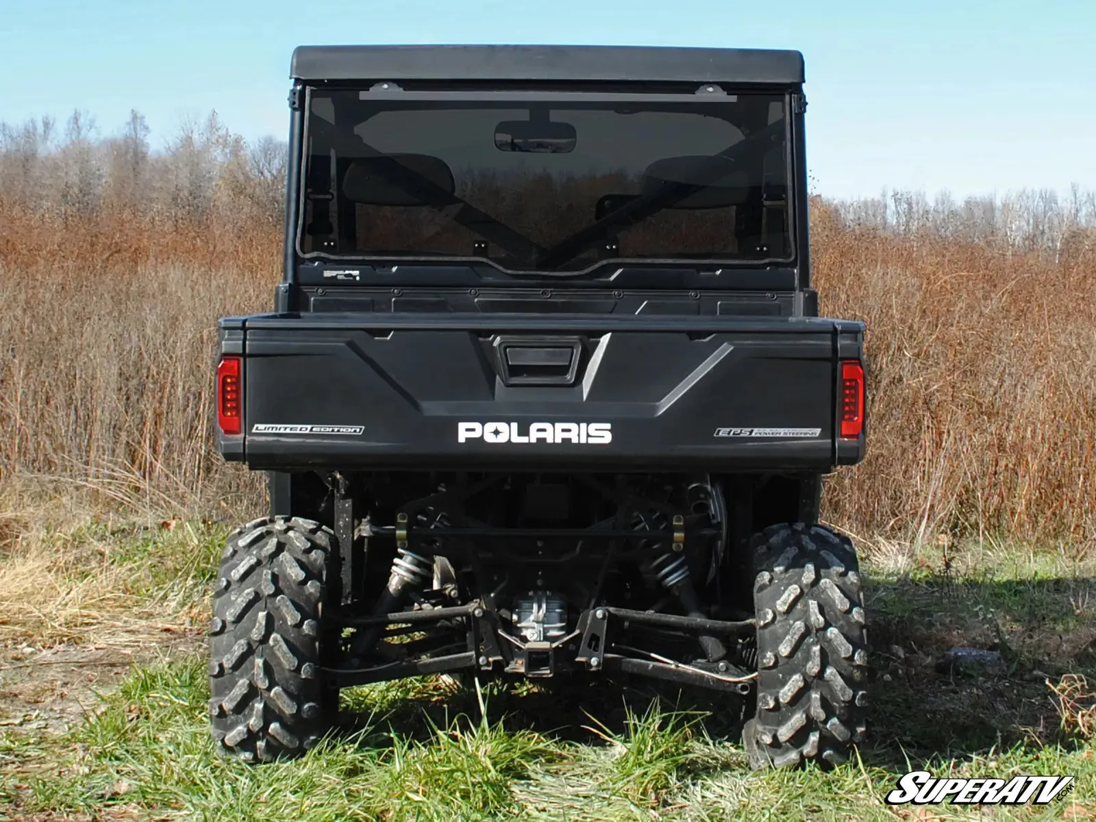 Super ATV POLARIS RANGER XP 1000 SCRATCH-RESISTANT REAR WINDSHIELD