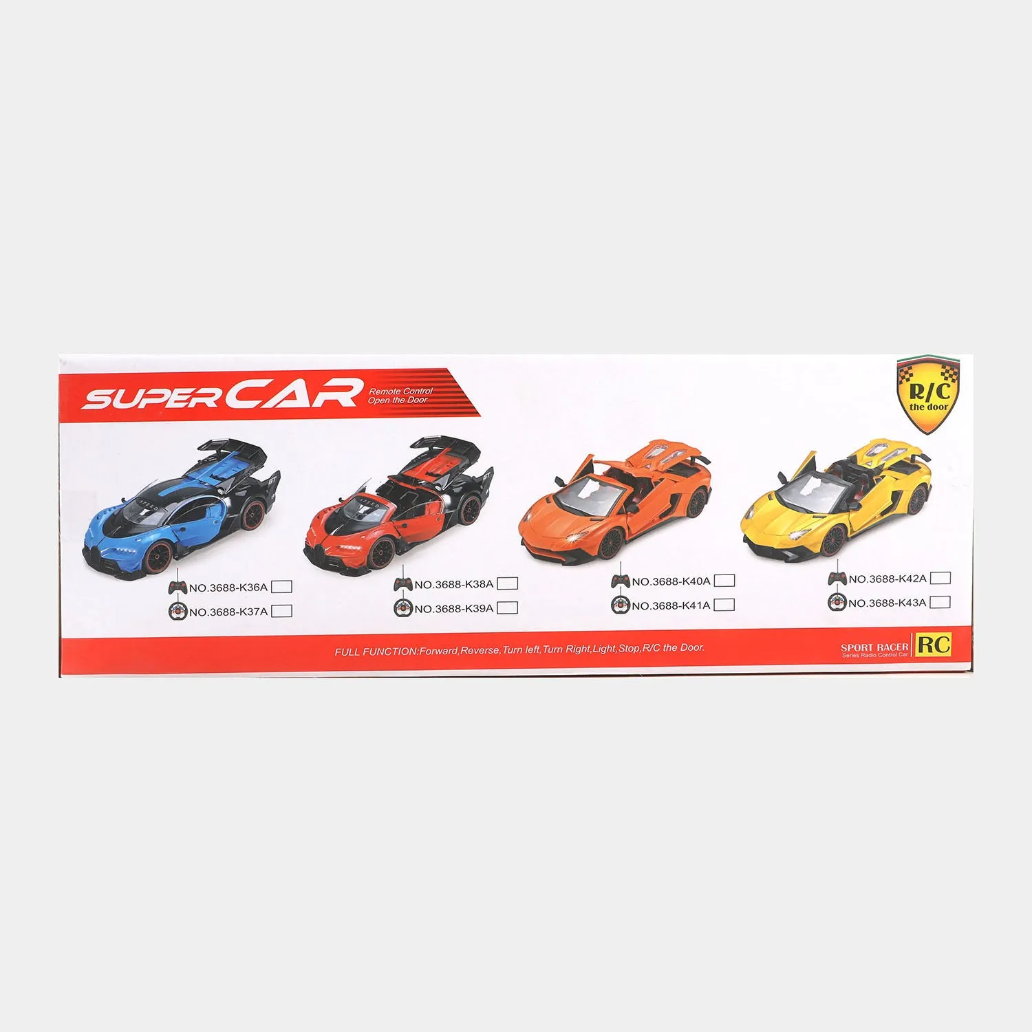 Super Sports Remote Control Car Toy For Kids