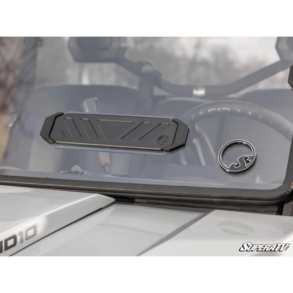 SuperATV Can-Am Defender Scratch Resistant Vented Full Windshield