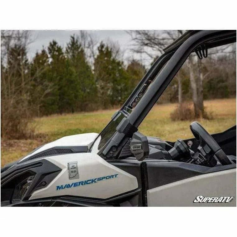 SuperATV Can Am Maverick Sport Half Windshield