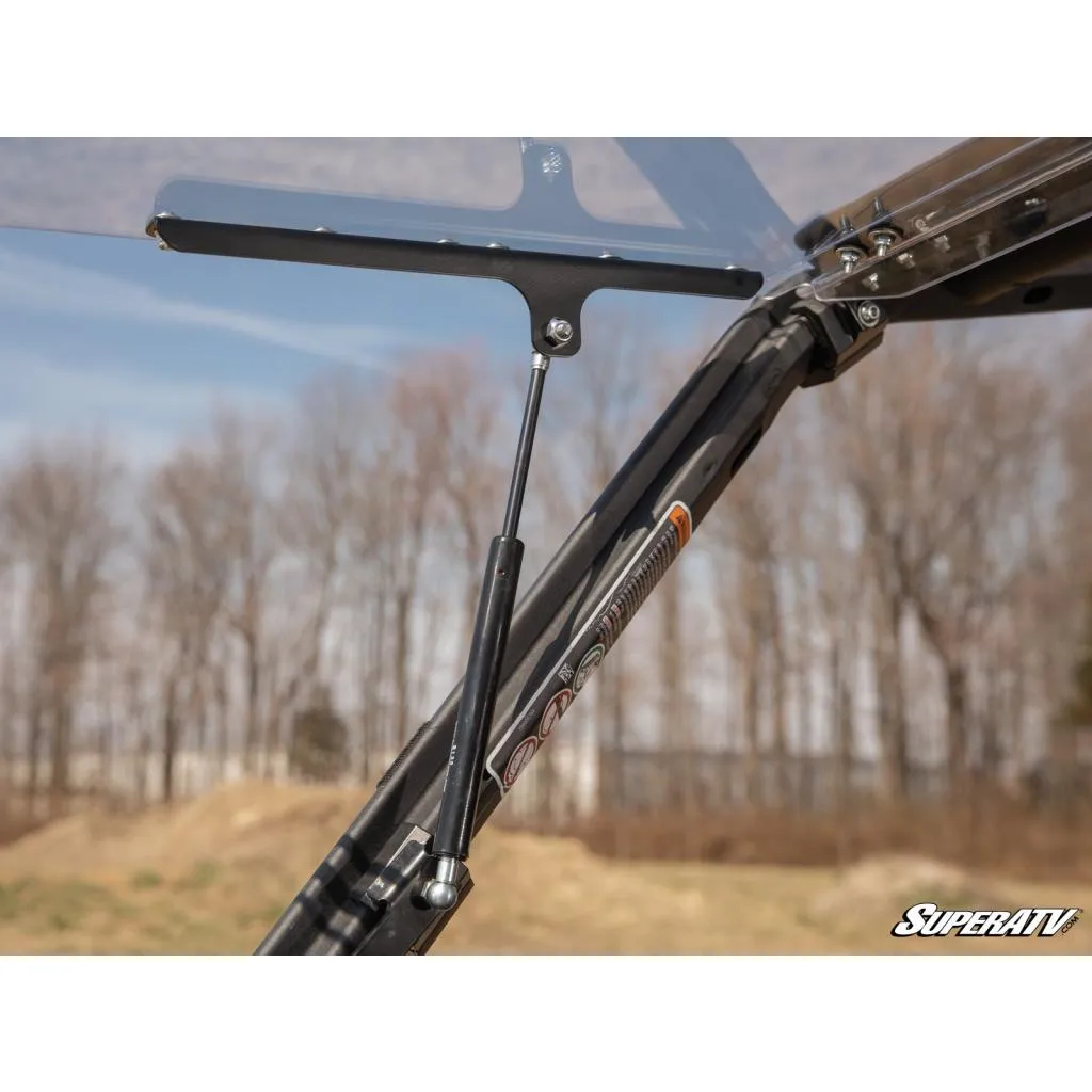 SuperATV Can-Am Maverick Trail Scratch Resistant Flip Windshield