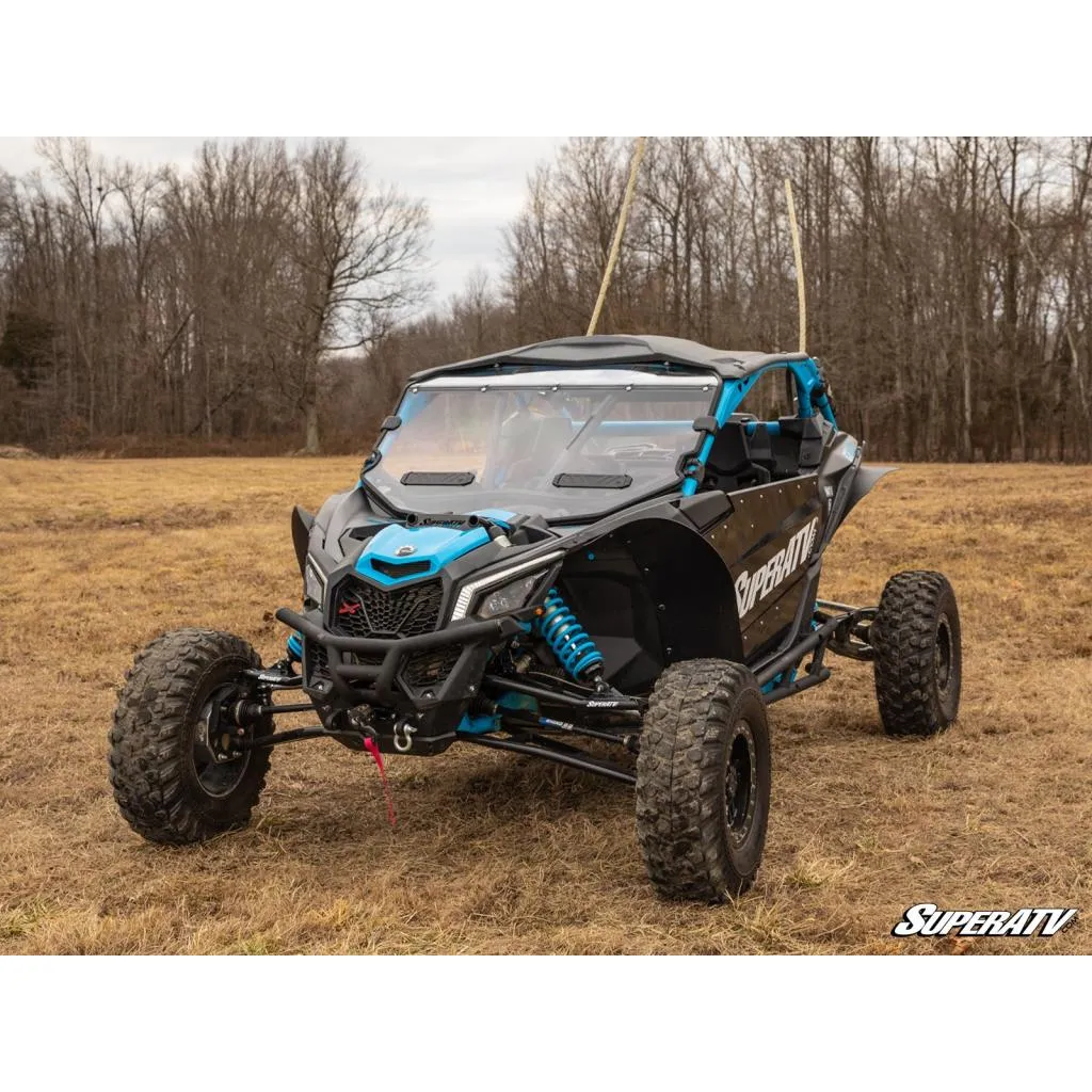 SuperATV Can-Am Maverick X3 Vented Full Windshield