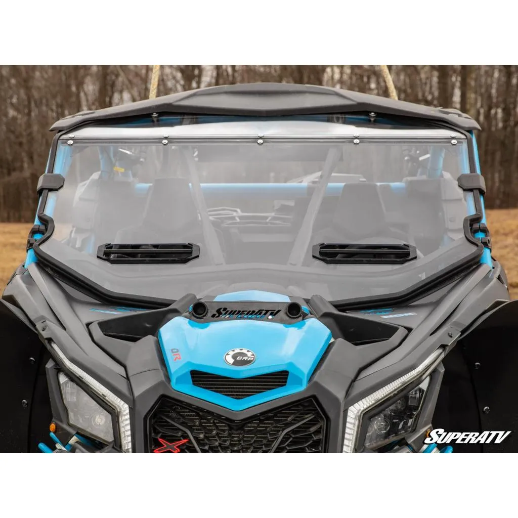 SuperATV Can-Am Maverick X3 Vented Full Windshield