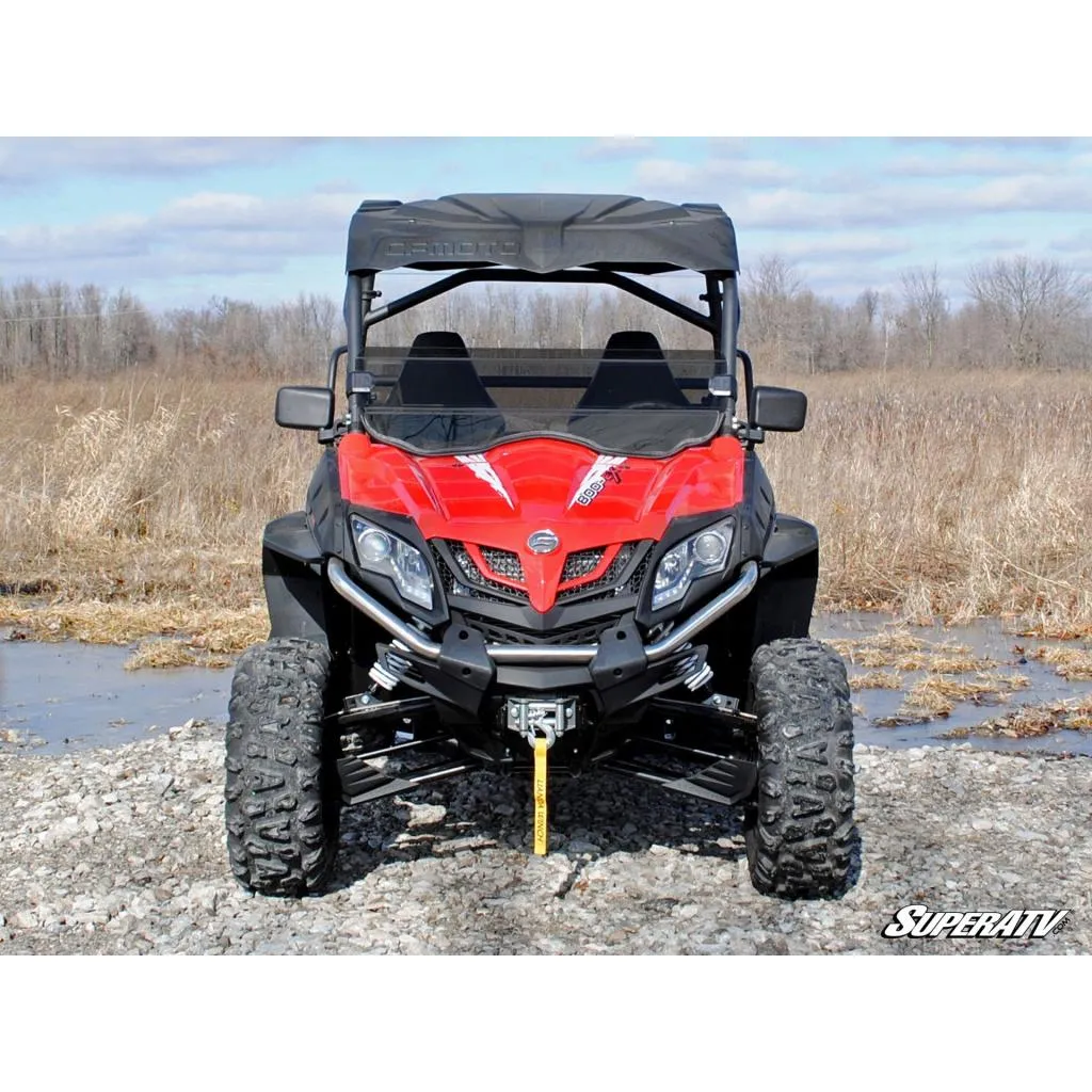 SuperATV CFMOTO ZForce 800 Scratch-Resistant Half Windshield