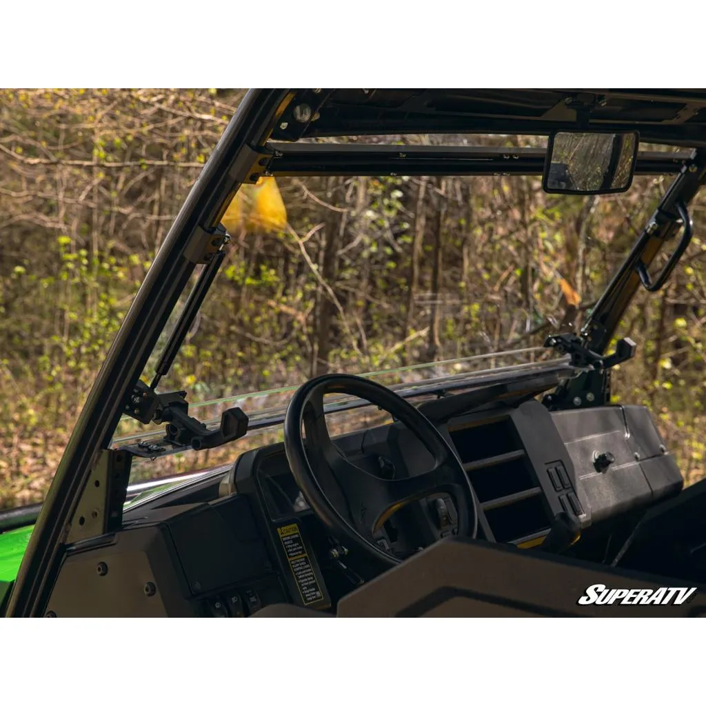 SuperATV John Deere Gator XUV 835 Scratch-Resistant Flip Windshield