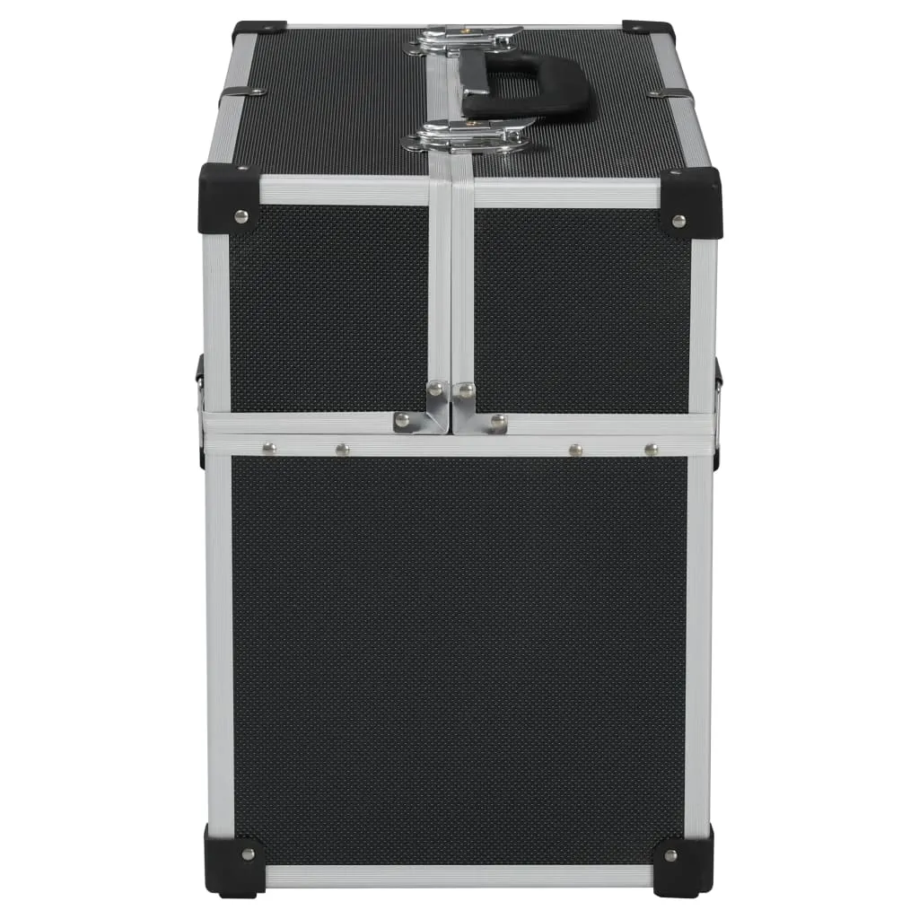 Tool Case 38x22.5x34 cm Black Aluminum