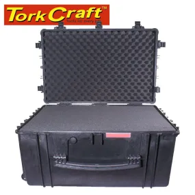 TORK CRAFT HARD CASE 865X565X430MM OD WITH FOAM BLACK WATER & DUST PROOF (764840) PLC1110