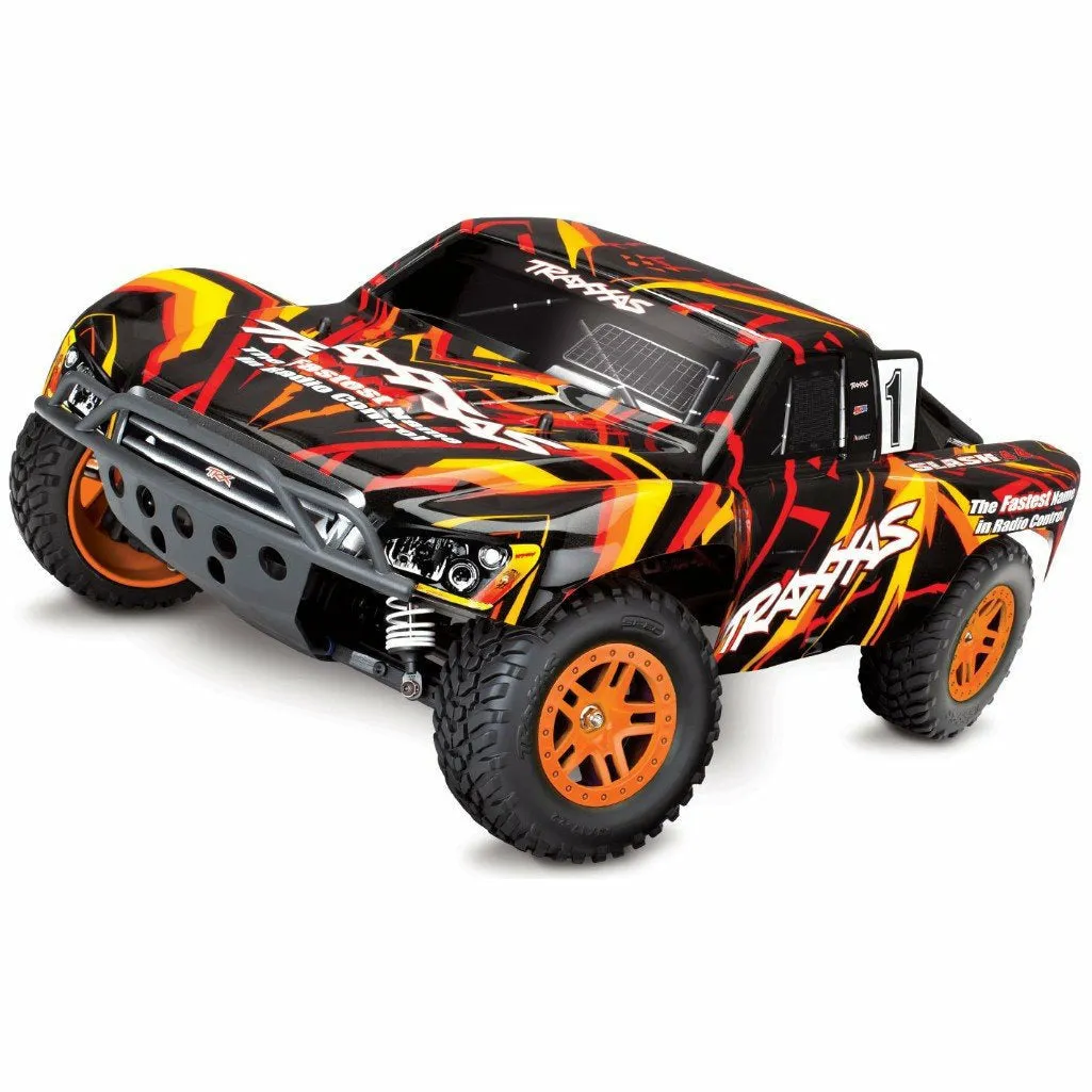 Traxxas Slash 4X4 1/10 4WD XL-5 RTR Short Course Truck Orange